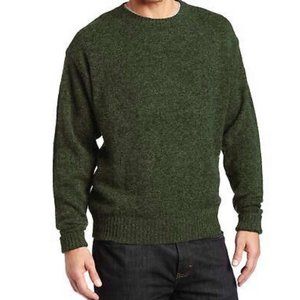 Pendleton Moss Green Sweater Shetland Wool